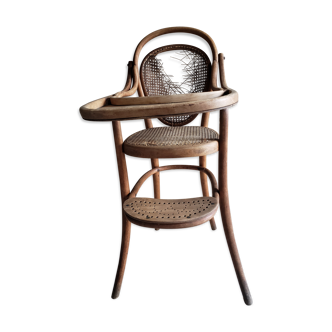Thonet high canne chair