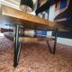 Solid wood coffee table Tikamoon