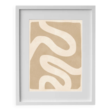 Handmade painting framed