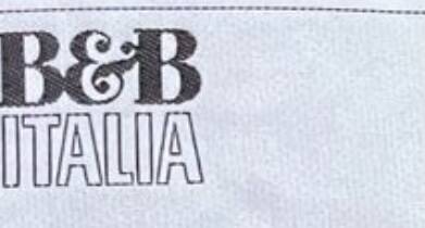 High-end leather sofa B&B Italia