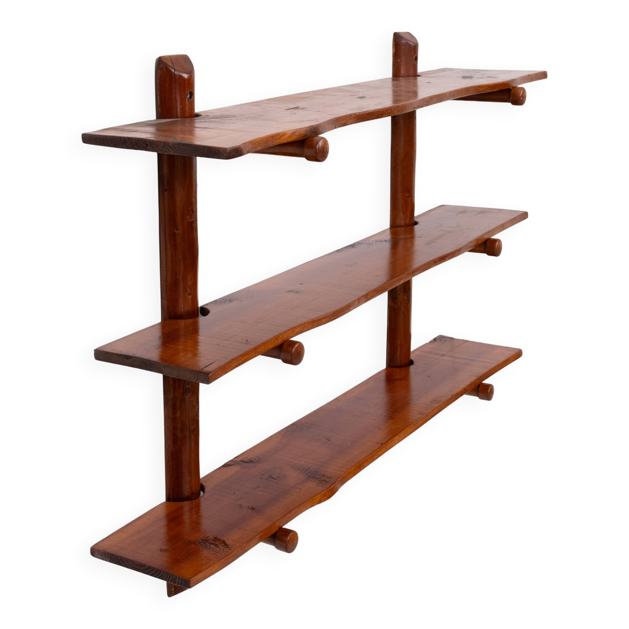 Three Tier Hanging Bookcase by George Nakashima Studio, 1950s USA