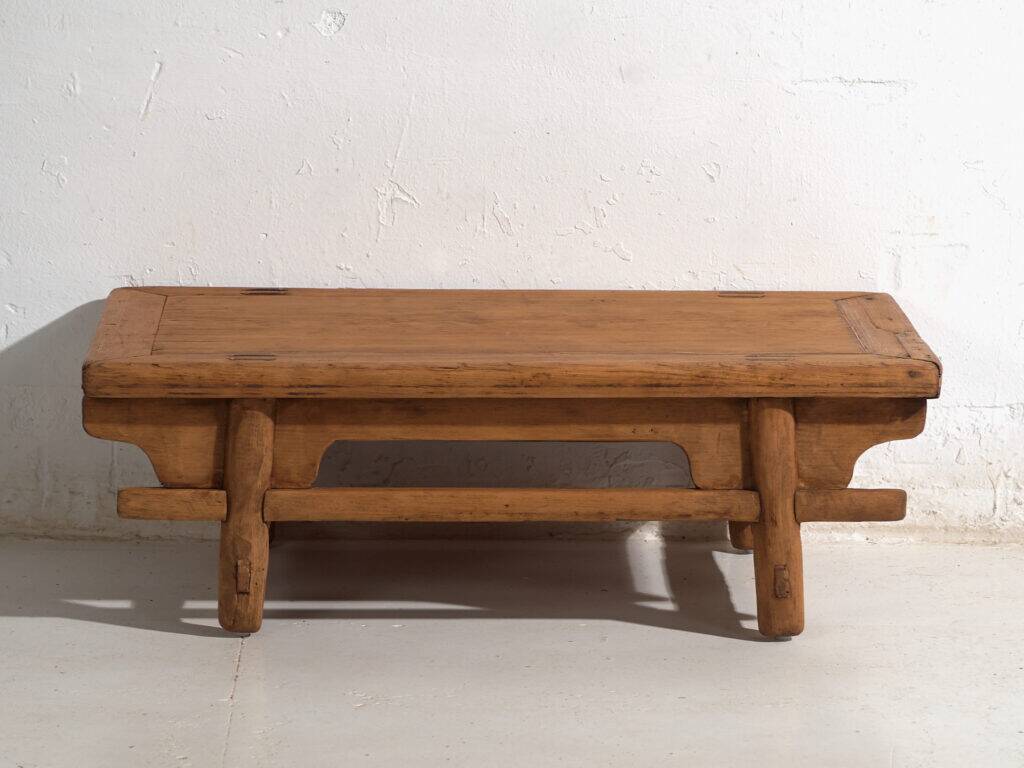 Antique pine coffee table – China, circa 1930