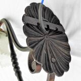Interior wrought iron wall lamp early 20th centuries