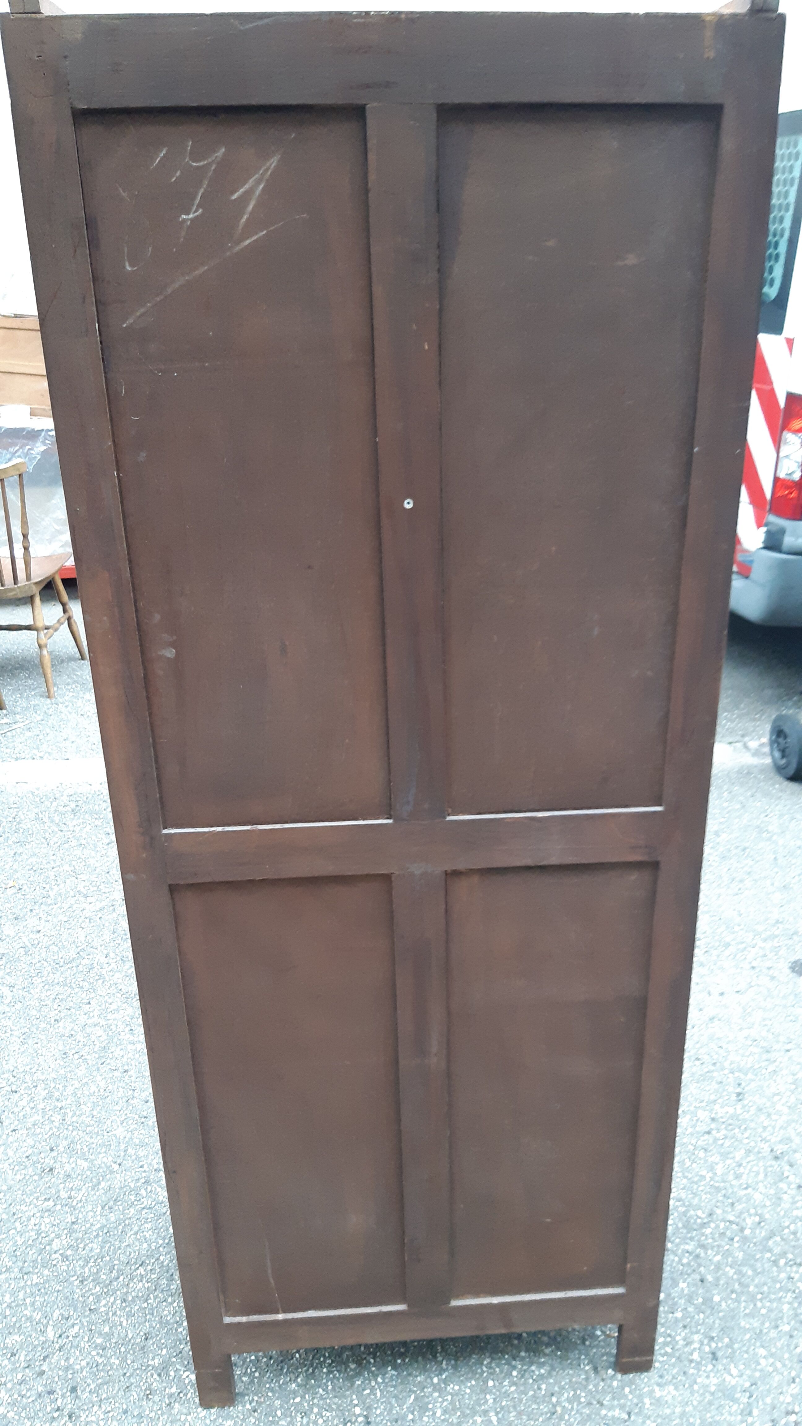 Art Deco glass wardrobe