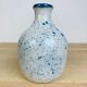 Vintage blue ceramic vase