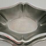 Patinated stainless steel sauceboat