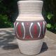W.Germany Vintage 60s vase in matt glazed ceramic