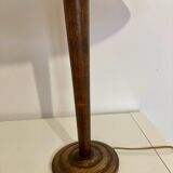 Large wooden lamp
