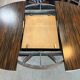 Vintage round table 1 extension rosewood 70's