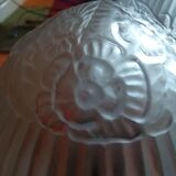 Art deco butterfly mushroom and flowers lamps, set of 2