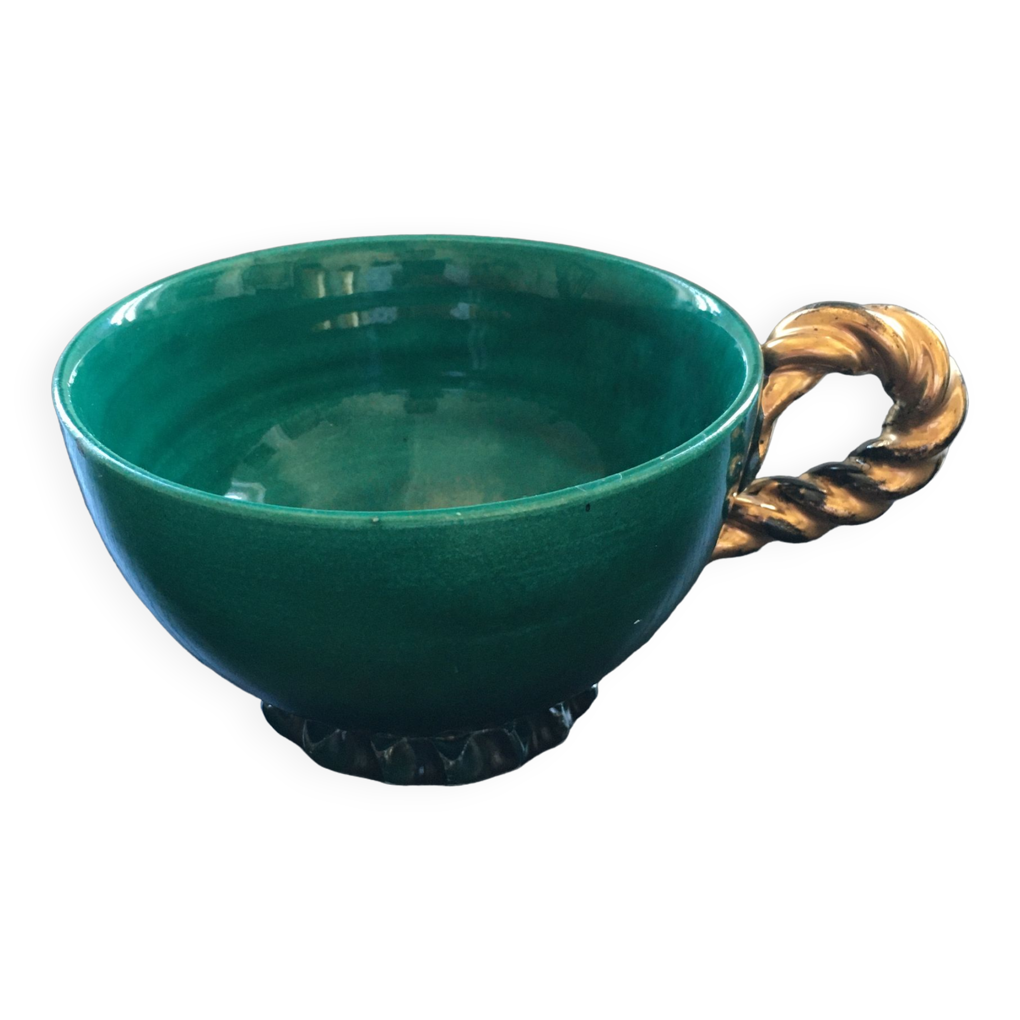 Tasse émeraude Vallauris