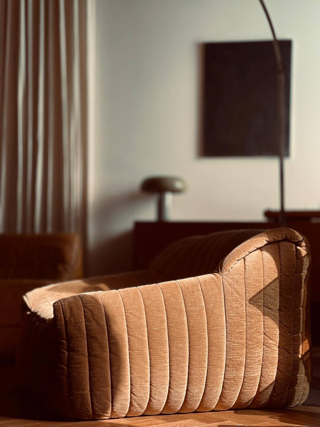 Vintage 1970s armchair Sandra by Annie Hieronimus for Cinna