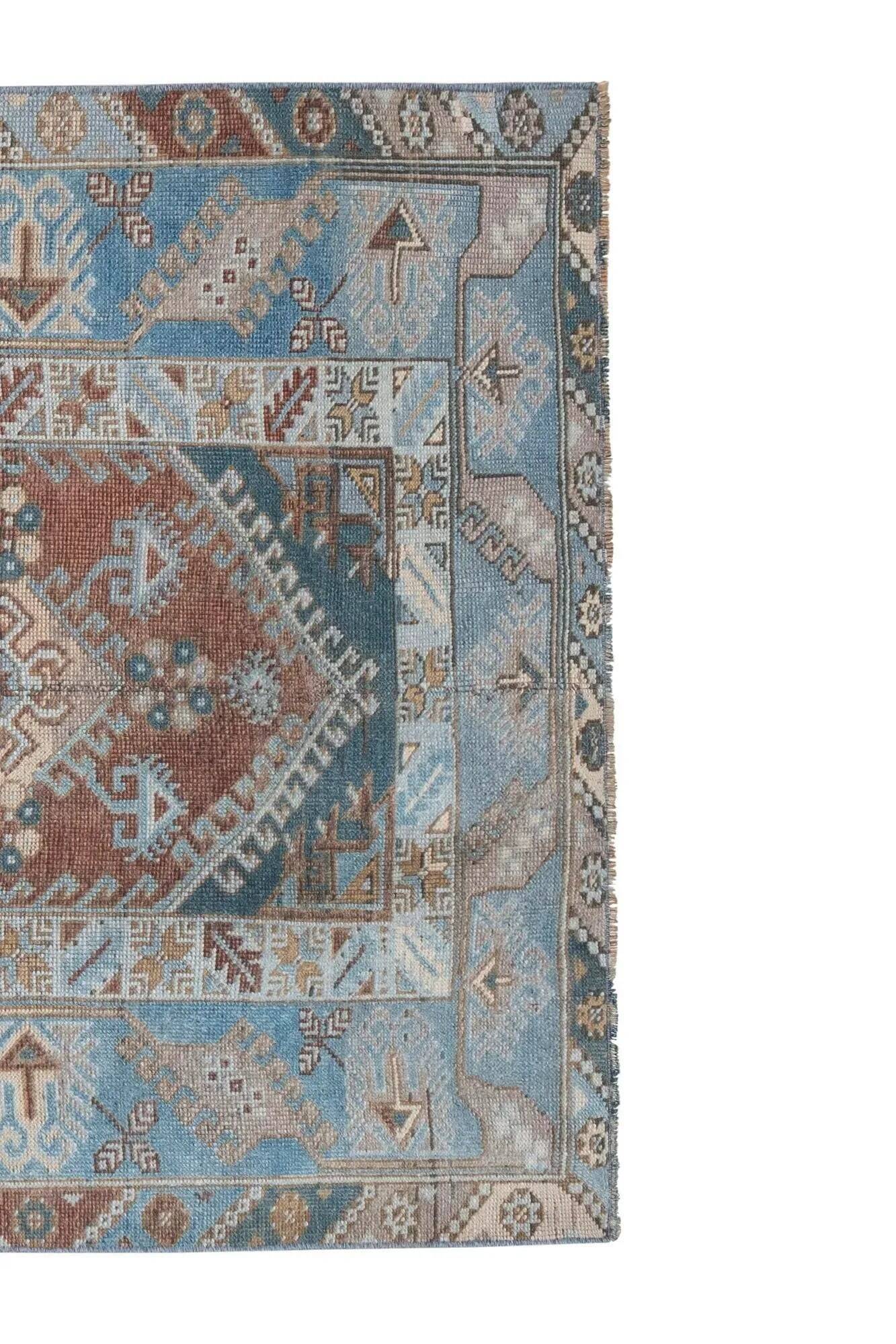 Vintage Turkish Oushak rug 117x186 cm