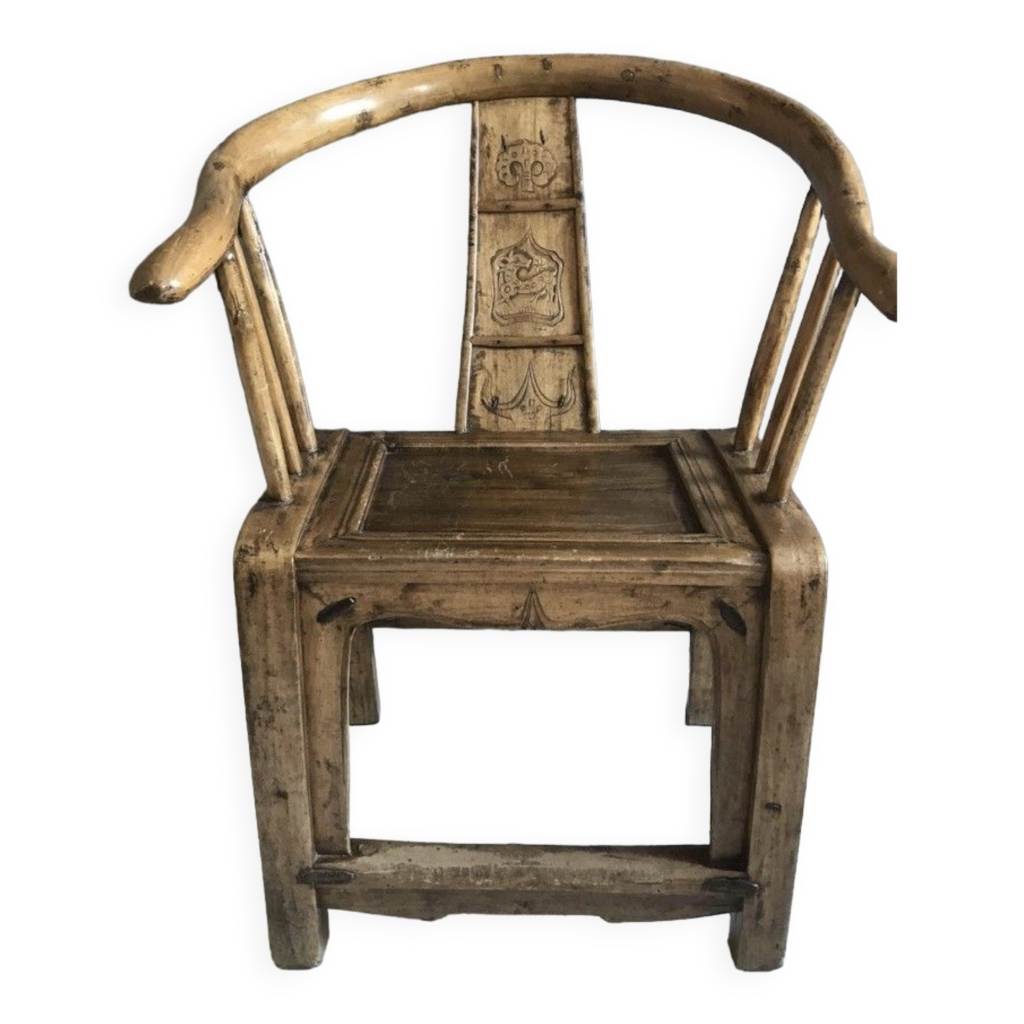 Chinese Horseshoe Chair China 19th century Selency