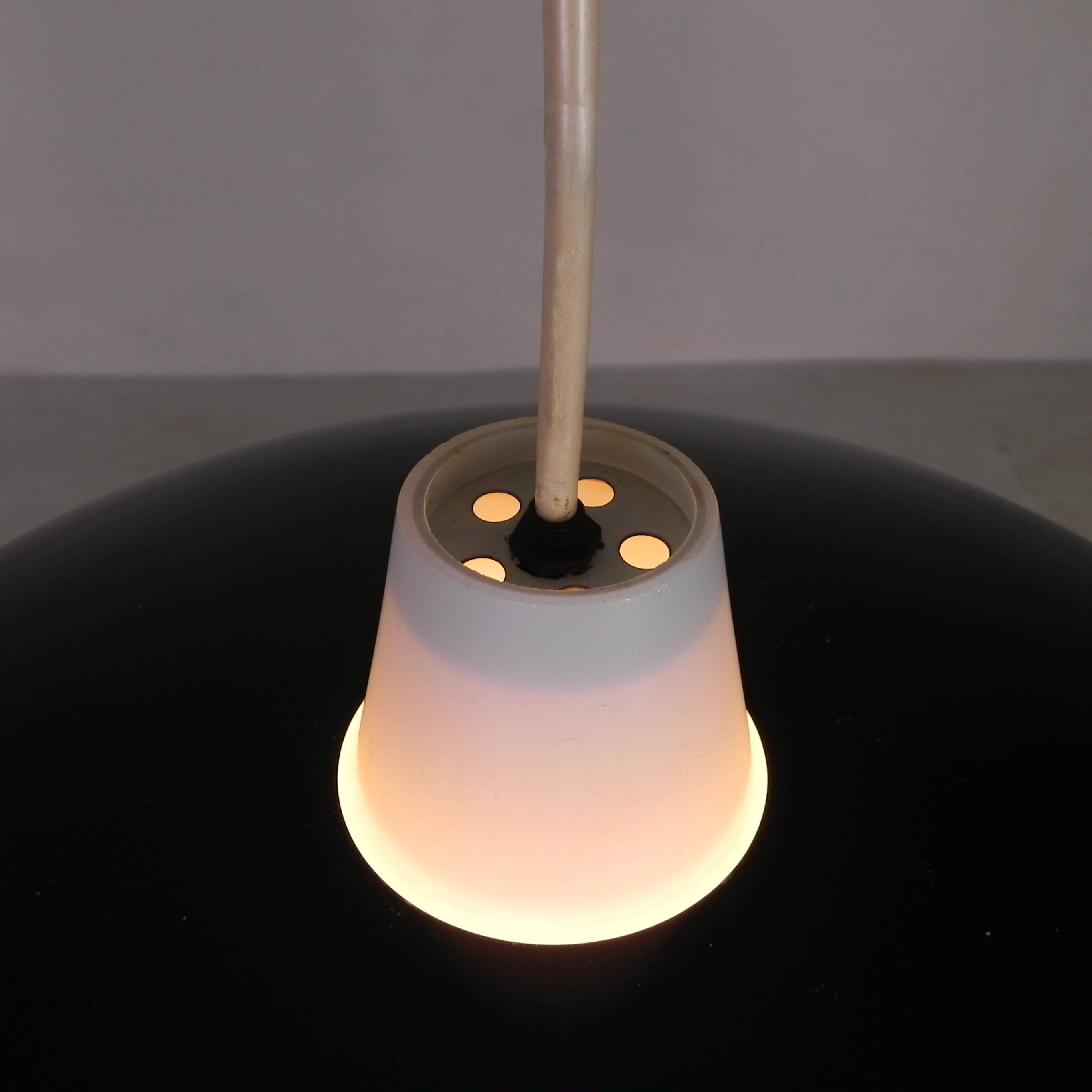 Vintage hanging lamp ufo model, 1950s