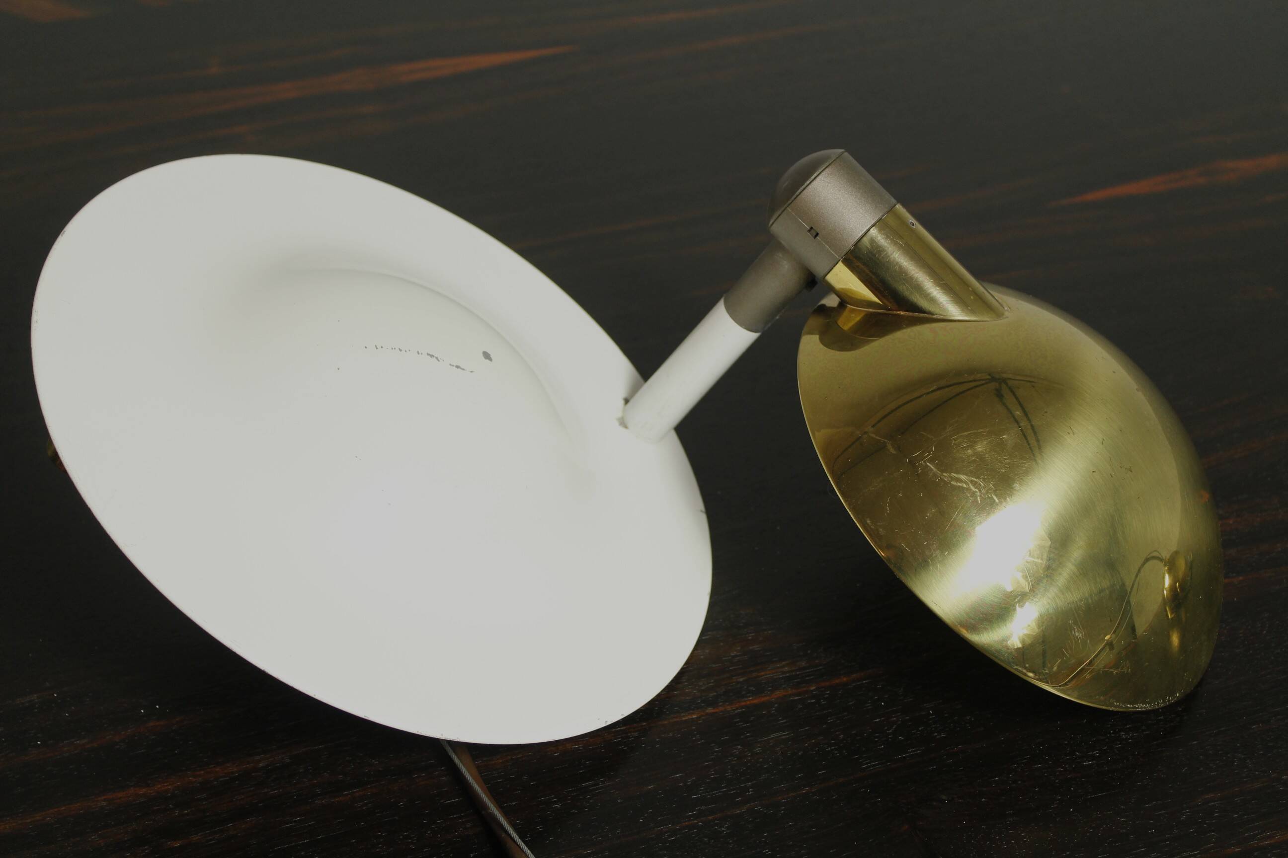 Brass Pendant Lamp from Temde Leuchten, 1970s