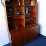Scandinavian teak  bookcase