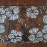 Rectangular glass serving dish