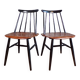Paire de chaises Fanett par Ilmarii Tapiovaara pour Asco
