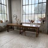 XXL solid oak table 3m2