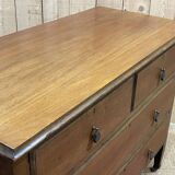 1930s English mahogany chest of drawers