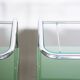Bauhaus Side Tables in Chrome and Glass by Vichr a Spol., Czech, 1930s, Set of 2