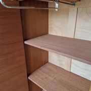 Secrétaire scriban armoire penderie vintage