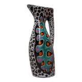 Ceramic vase by Marino Le Vaucour in Vallauris, France, circa 1960.