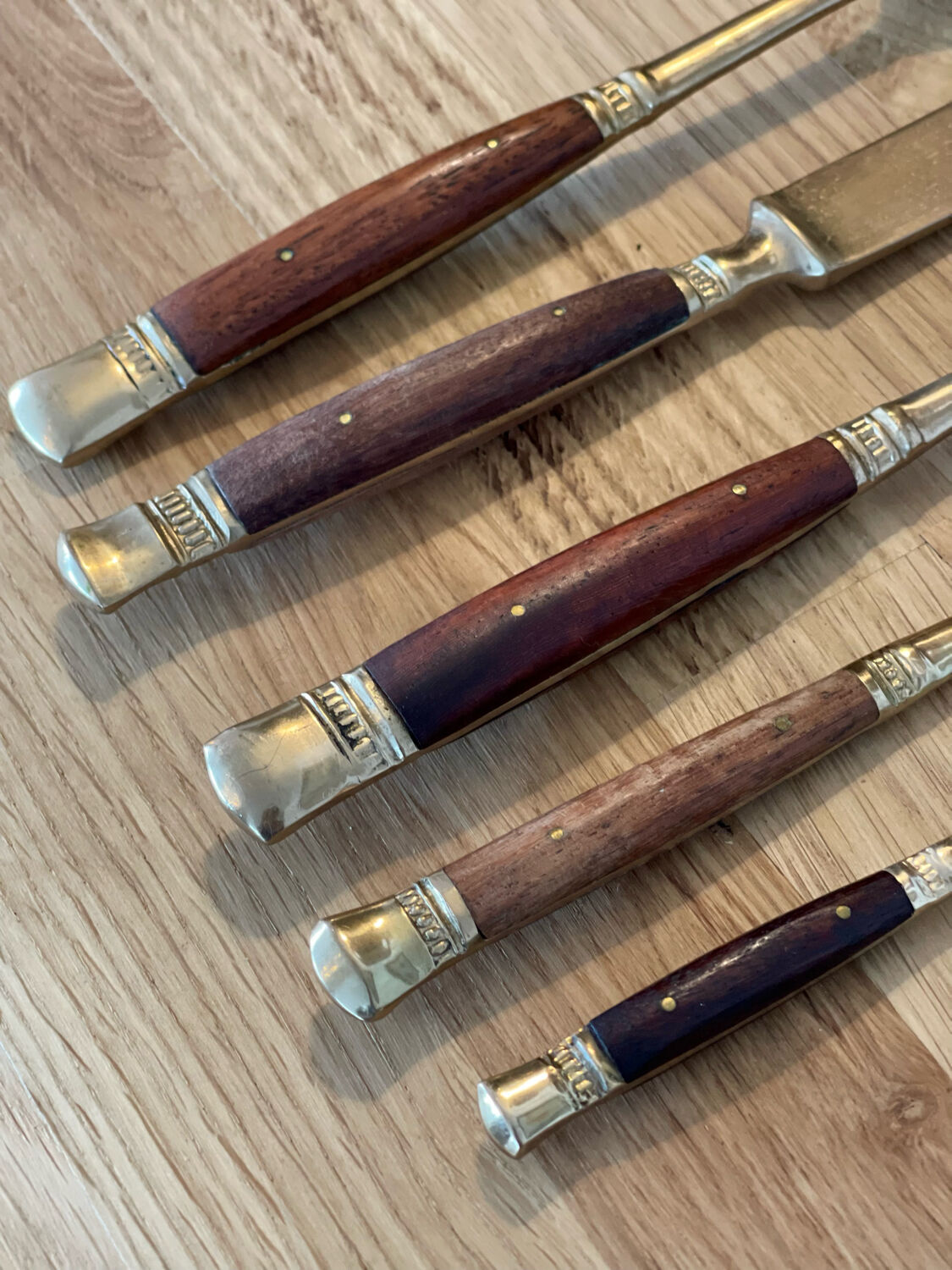 61 covered in rosewood and brass 1950