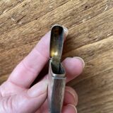 Pyrogène ancien, boîte à feu, porte allumettes en argent massif