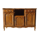 Provençal style oak enfilade