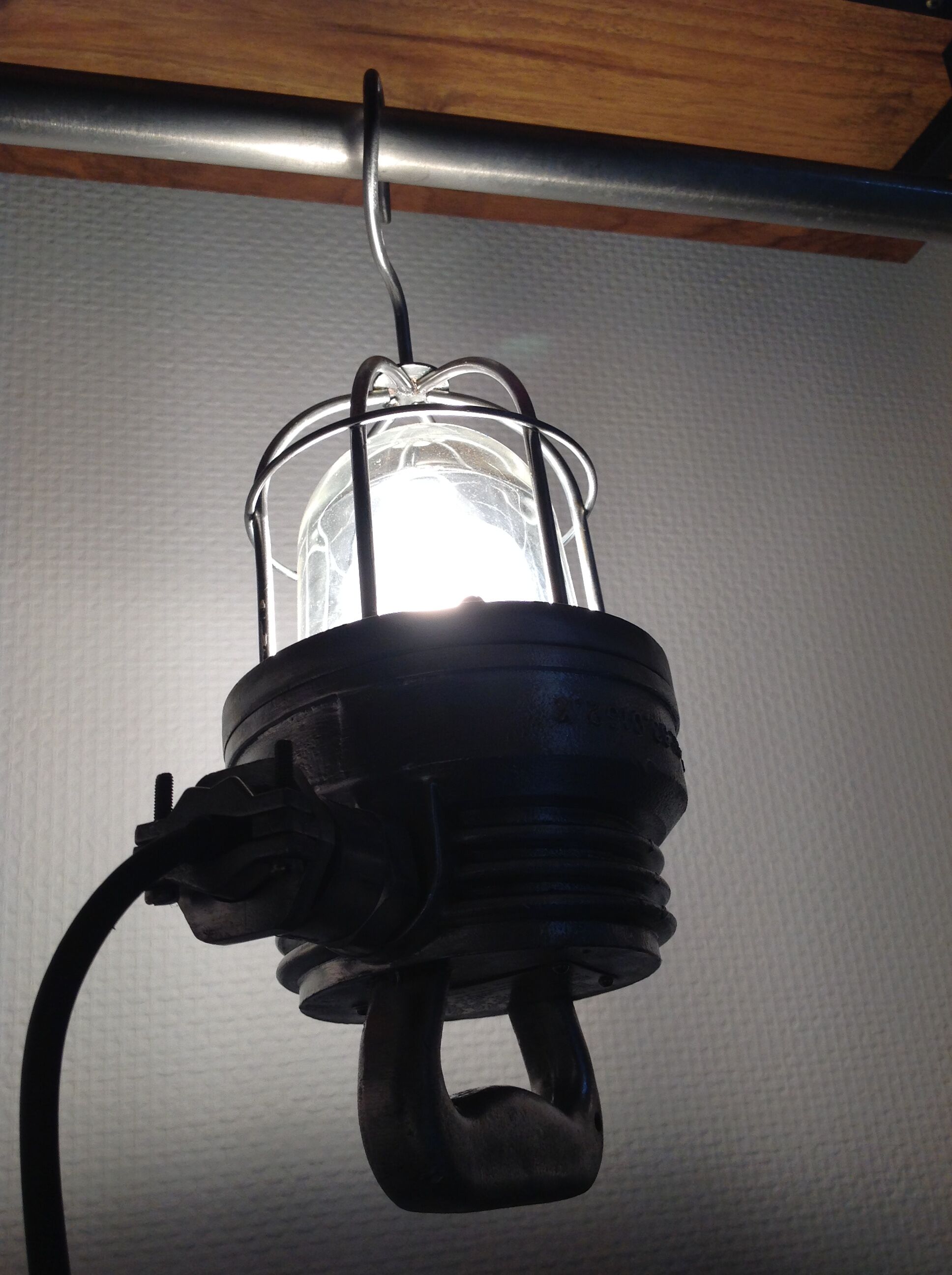 Legrand workshop walkman in industrial style aluminum