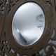 Ancient triptych in olive wood. Italy.