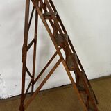 Vintage wooden stepladder