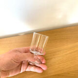 Luminarc transparent rider white wine glass service