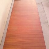 Scandinavian table in teak with  extensions