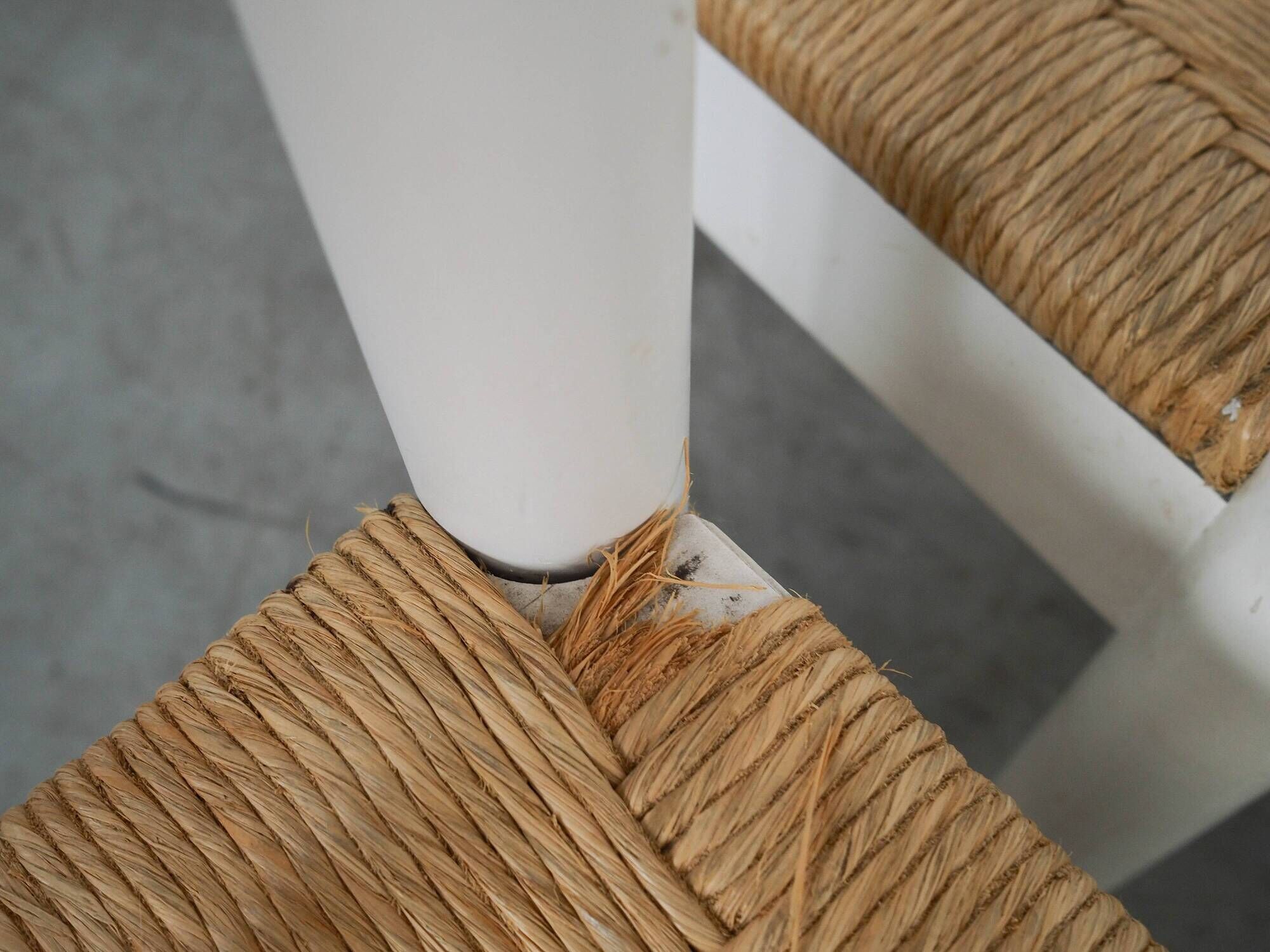 Set of four beechwood chairs, Italian design, 1980s, made in Italy