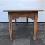 Walnut farmhouse table