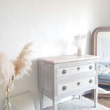 Old patinated dresser