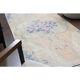 Vintage Turkish Oushak Handmade Wool Cotton Orange Area Rug 100x195