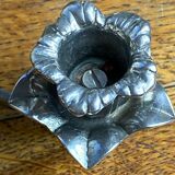 Flower candle holders, lotus ashtray with removable petals, 1960s.