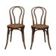 Paire de chaises bistrot Fischel