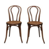 Paire de chaises bistrot Fischel