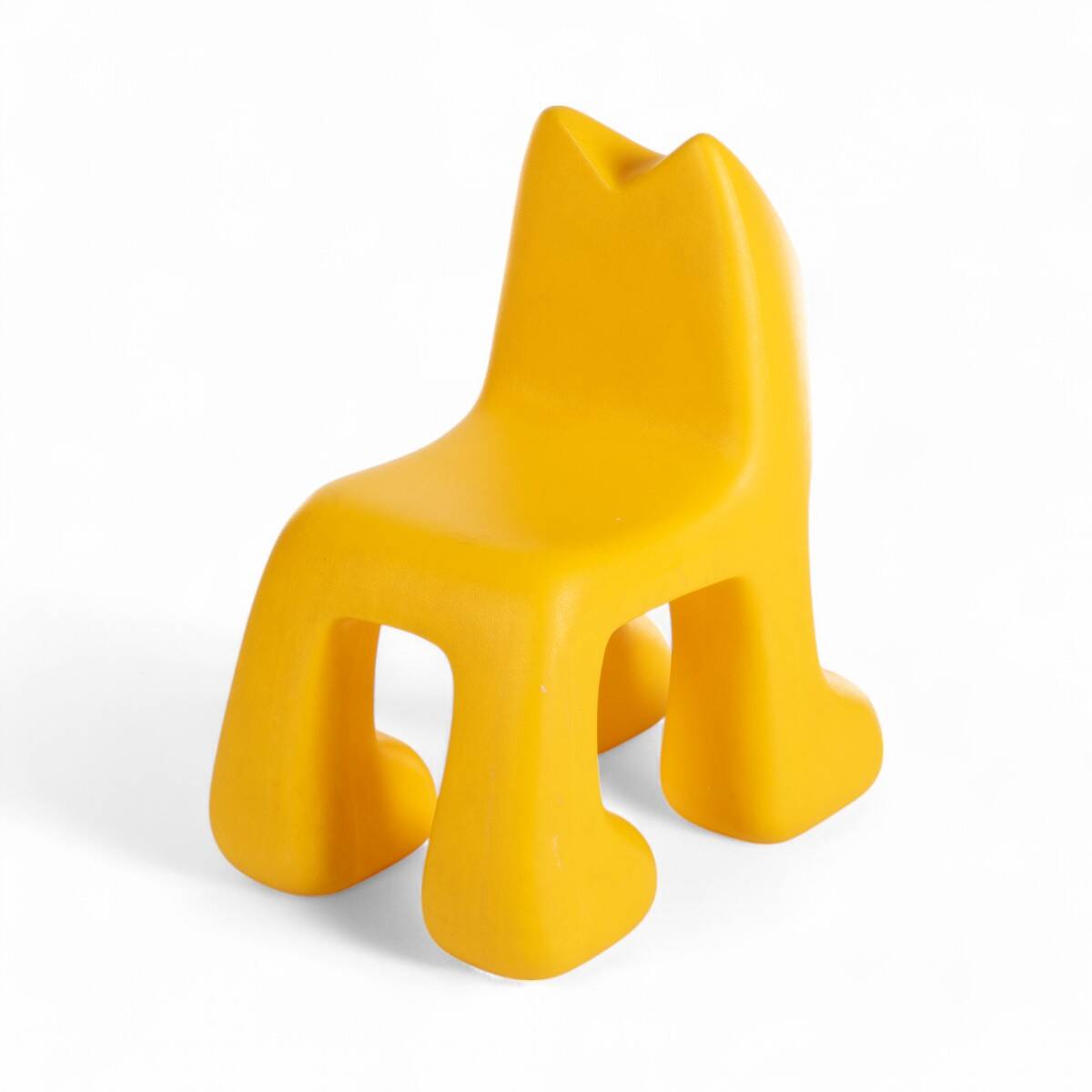 Chaise Julian originale Javier Mariscal « Me Too » de Magis jaune