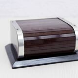 Art Deco cigar humidor and ashtray with drawer