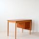 Vintage Scandinavian teak two-tone desk