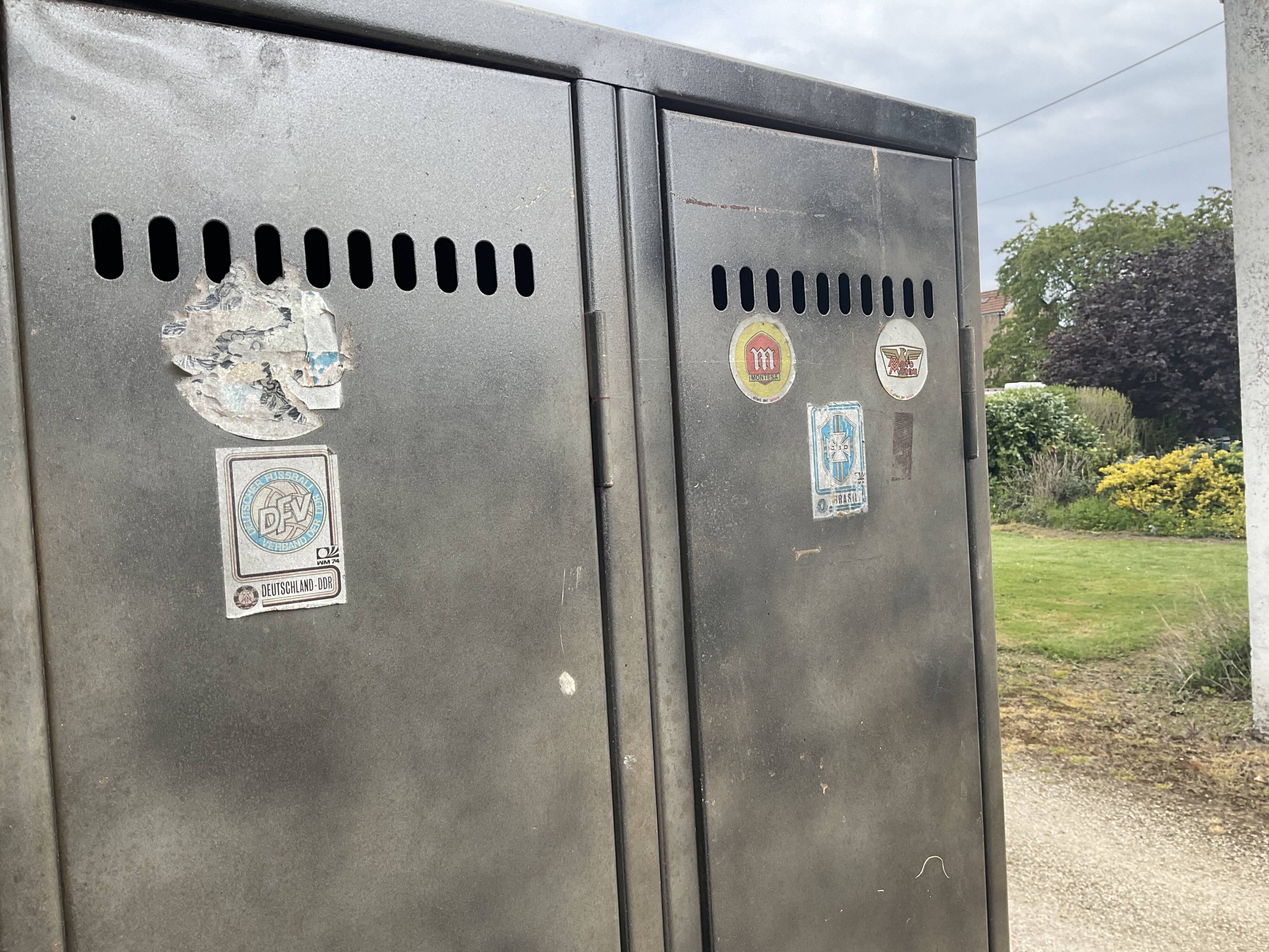 Metal cabinets