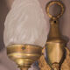 Pair of Wall Lamps with Angels