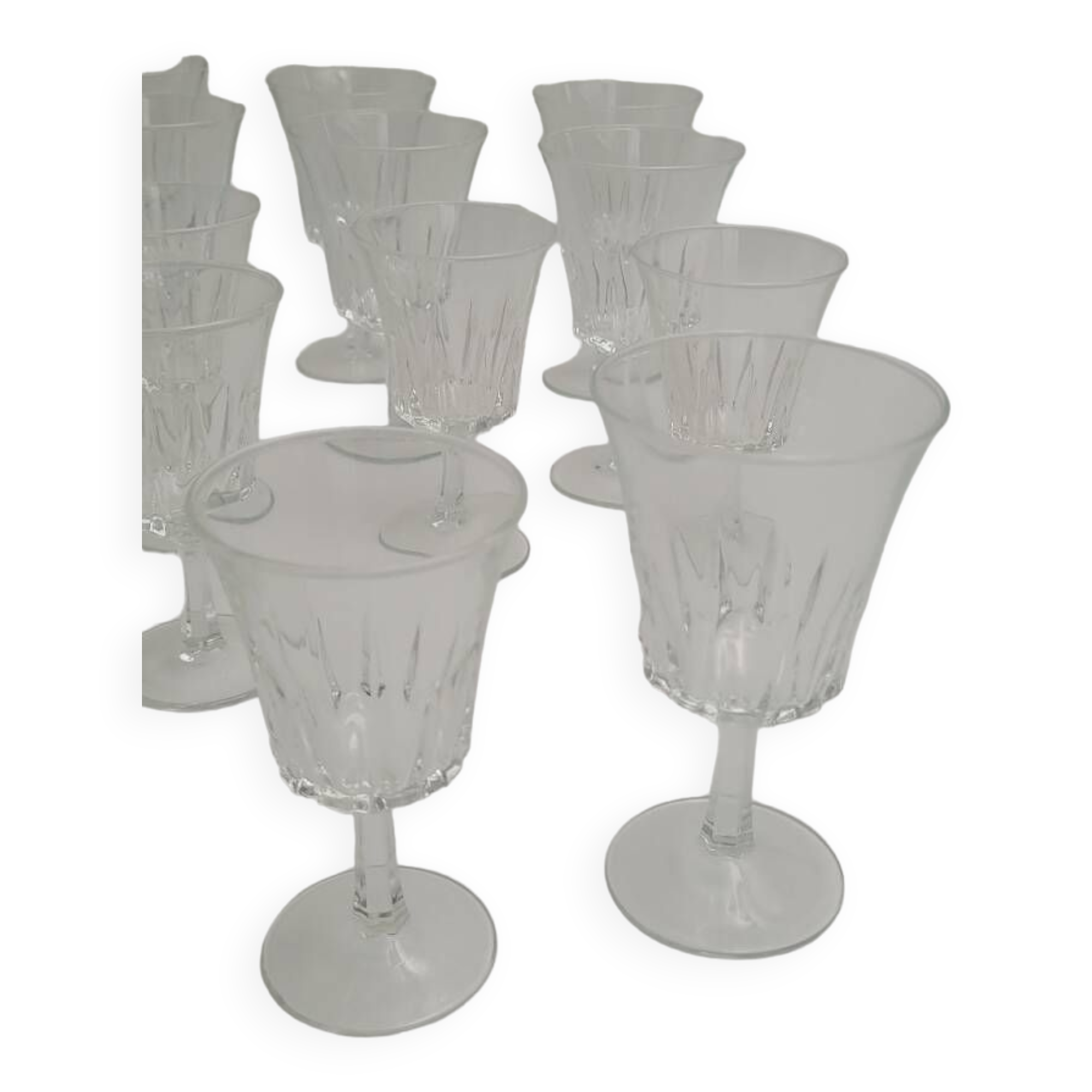 70's stemware