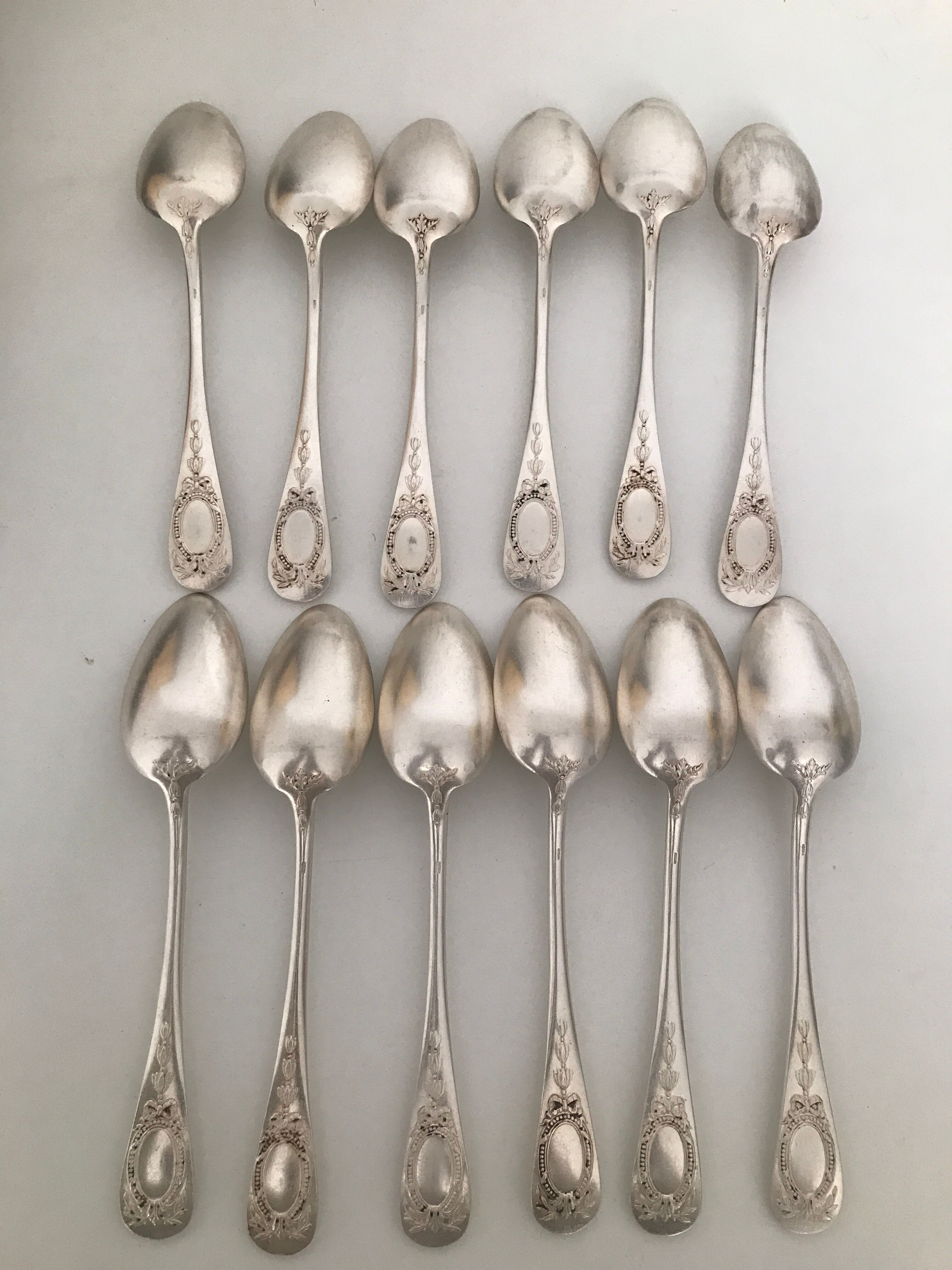 Housewife silver metal vintage punch